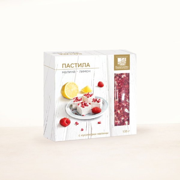№2 Пастила 135г малина-лимон  в Дубне