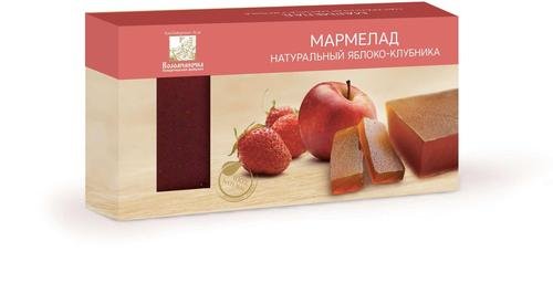  Мармелад пластовый 210г Яблоко-Клубника в Дубне