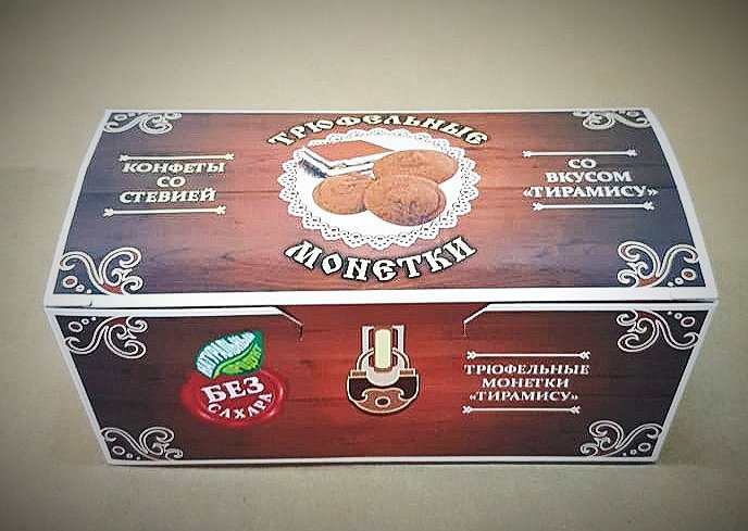  Трюфельные монетки вкус "Тирамису" 170г в Дубне