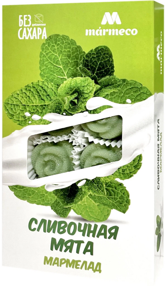 Мармелад без сахара  "Сливочная мята" 180г  в Дубне